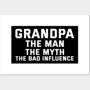 Grandpa Funny Gift Idea Posters and Art